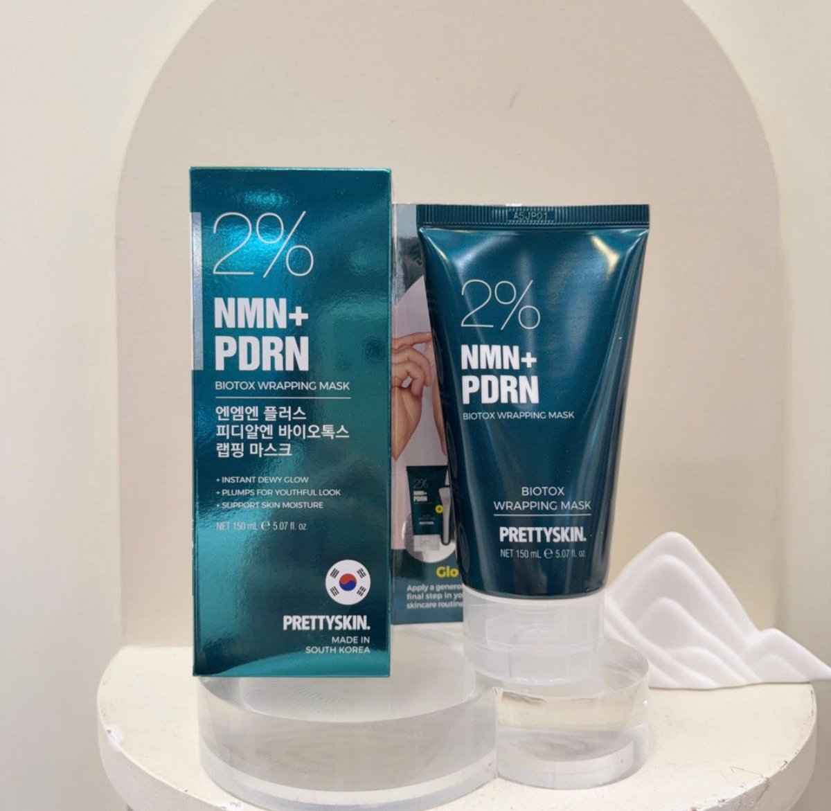D911 PRETTYSKIN 2% NMN+ PDRN BIOTOX WRAPPING MASK 150ML