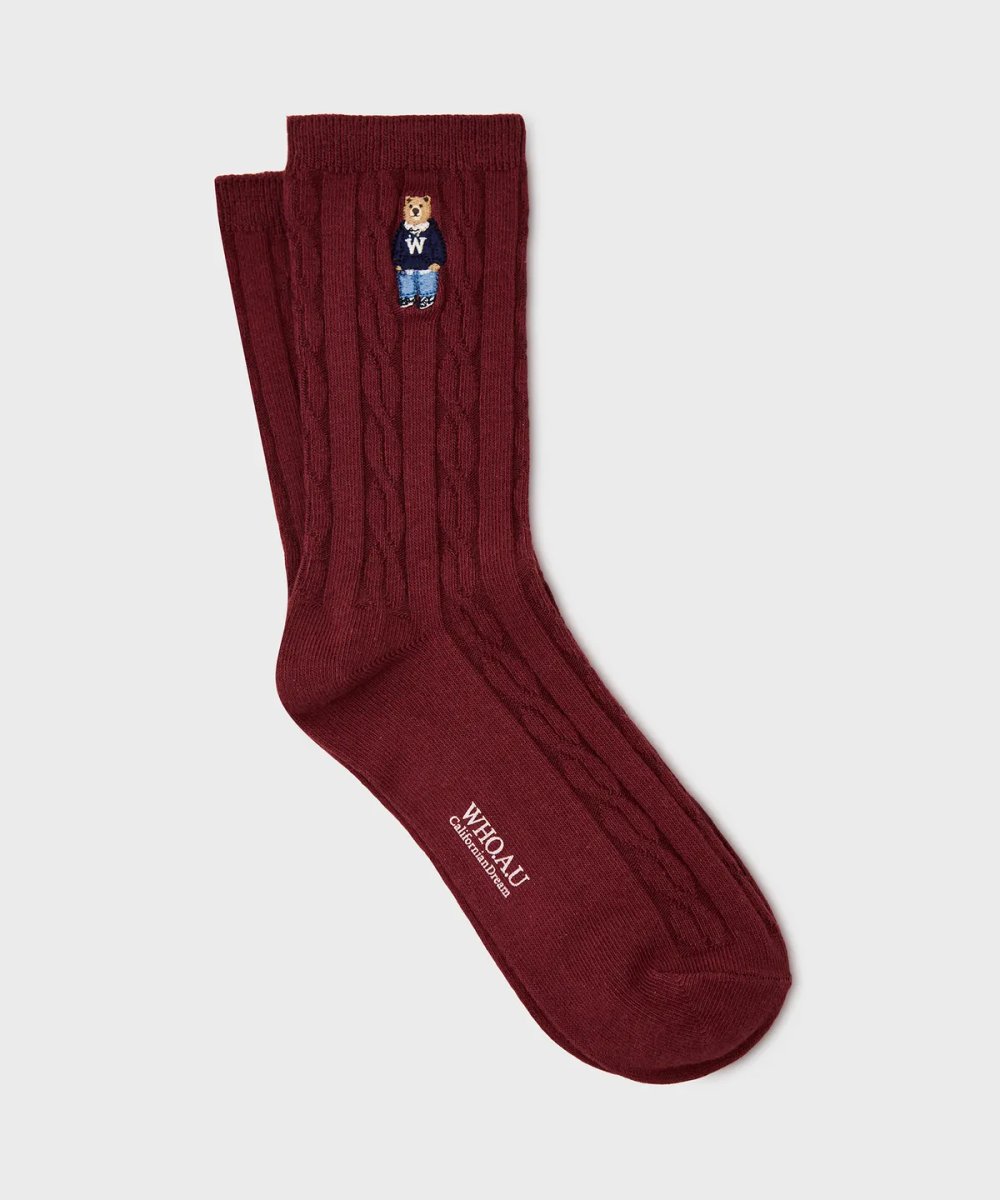 WHO A U WU211 SOCKS